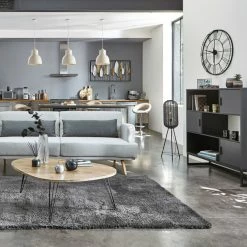 Tabouret De Bar Sasha Blanc Atmosphera -Ledepot Mobilier Magasin lot 2 tabourets de bar sasha blanc 3