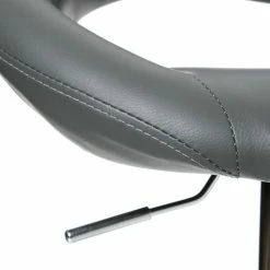 Tabouret De Bar Sasha Gris Atmosphera -Ledepot Mobilier Magasin lot 2 tabourets de bar sasha gris 1