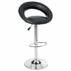 Tabouret De Bar Sasha Noir Atmosphera