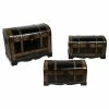 Lot De 3 Malles British Bois Atmosphera -Ledepot Mobilier Magasin lot de 3 malles british bois atmosphera