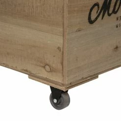 Lot De 3 Malles Carrés Bois Wild Atmosphera -Ledepot Mobilier Magasin lot de 3 malles carres bois wild atmosphera 5