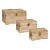 Lot De 3 Malles En Bois Jil Atmosphera -Ledepot Mobilier Magasin lot de 3 malles en bois jil atmosphera
