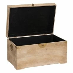 Lot De 3 Malles En Bois Jil Atmosphera -Ledepot Mobilier Magasin lot de 3 malles en bois jil atmosphera 1 1