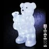 Maman + Bébé Ours Lumineux 56 LED -Ledepot Mobilier Magasin maman bebe ours lumineux 56 led