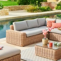 Méridienne Droite De Salon Savinia Coloris Tahini Hespéride 8 Méridienne Droite De Salon Savinia Coloris Tahini Hespéride -Ledepot Mobilier Magasin meridienne droite de salon savinia coloris tahini hesperide 1