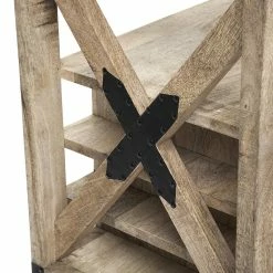 Meuble Bar 2 Tiroirs Sur Roues Silas Atmosphera -Ledepot Mobilier Magasin meuble bar 2 tiroirs sur roues silas atmosphera 7