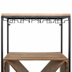 Meuble Bar En Bois De Frêne Bakos Atmosphera -Ledepot Mobilier Magasin meuble bar en bois de frene bakos atmosphera 5