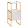 Meuble Bas 1 Porte Blanc Natureo 5Five -Ledepot Mobilier Magasin meuble bas 1 porte blanc natureo 5five