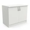 Demeyere Meuble Bas Blanc Sous évier 100 Cm Mammy -Ledepot Mobilier Magasin meuble bas blanc sous evier 100 cm mammy