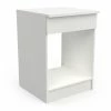 Demeyere Meuble Bas Four Blanc Collection Mammy -Ledepot Mobilier Magasin meuble bas four blanc collection mammy