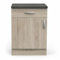 Demeyere Meuble De Cuisine Bas 1 Porte 1 Tiroir 60 Cm Paprika -Ledepot Mobilier Magasin meuble de cuisine bas 1 porte 1 tiroir 60 cm paprika 3