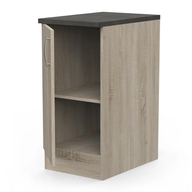 Demeyere Meuble De Cuisine Bas 1 Porte 40 Cm Paprika 7 Demeyere Meuble De Cuisine Bas 1 Porte 40 Cm Paprika – Image 5