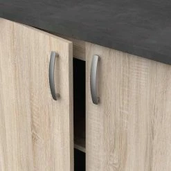 Demeyere Meuble De Cuisine Bas 2 Portes 100cm Paprika 10 Demeyere Meuble De Cuisine Bas 2 Portes 100cm Paprika -Ledepot Mobilier Magasin meuble de cuisine bas 2 portes 100cm paprika 1 2