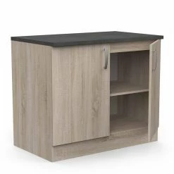 Demeyere Meuble De Cuisine Bas 2 Portes 100cm Paprika 11 Demeyere Meuble De Cuisine Bas 2 Portes 100cm Paprika -Ledepot Mobilier Magasin meuble de cuisine bas 2 portes 100cm paprika 1 3