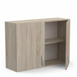 Demeyere Meuble De Cuisine Haut 2 Portes 100 Cm Paprika -Ledepot Mobilier Magasin meuble de cuisine haut 2 portes 100 cm paprika 1 3