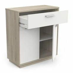 Demeyere Meuble De Rangement 2 Portes 1 Tiroir Léo 10 Demeyere Meuble De Rangement 2 Portes 1 Tiroir Léo -Ledepot Mobilier Magasin meuble de rangement 2 portes 1 tiroir leo 2