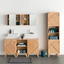 Meuble De Salle De Bain 1 Porte Bath'n Modul 5Five -Ledepot Mobilier Magasin meuble de salle de bain 1 porte bath n modul 5five 1 8