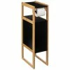 Meuble Dérouleur WC 1 Porte Noir Natureo 5Five -Ledepot Mobilier Magasin meuble derouleur wc 1 porte noir natureo 5five