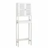 Meuble Dessus WC 2 Portes Blanc Lux -Ledepot Mobilier Magasin meuble dessus wc 2 portes blanc lux