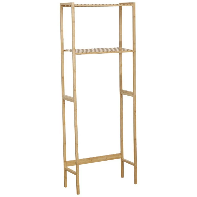 Meuble Dessus WC Bambou 2 étagères 3 Meuble Dessus WC Bambou 2 étagères