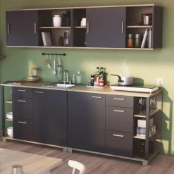 Demeyere Meuble Haut De Cuisine 1 Porte Atelier -Ledepot Mobilier Magasin meuble haut de cuisine 1 porte atelier 1