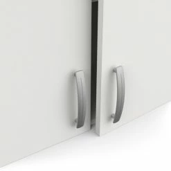 Demeyere Meuble Haut De Cuisine Blanc 2 Portes Mammy -Ledepot Mobilier Magasin meuble haut de cuisine blanc 2 portes mammy 3