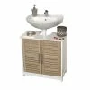 Meuble Sous Lavabo Bicolore Stockholm -Ledepot Mobilier Magasin meuble sous lavabo bicolore