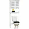 Meuble WC Miami 1 Tablette Blanc