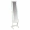 Miroir Armoire à Bijoux 145cm Blanc Atmosphera -Ledepot Mobilier Magasin miroir armoire a bijoux 145cm blanc atmosphera