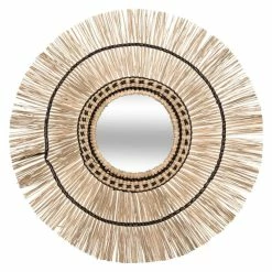 Miroir Laya Roseau 60 Cm Atmosphera