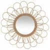 Miroir Rotin Fleur D56 Atmosphera -Ledepot Mobilier Magasin miroir rotin fleur d56 atmosphera