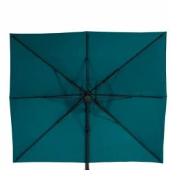 Parasol Décentré Eléa Inclinable Rectangulaire Bleu Canard Hespéride 11 Parasol Décentré Eléa Inclinable Rectangulaire Bleu Canard Hespéride -Ledepot Mobilier Magasin parasol decentre elea inclinable 3x4 bleu canard hesperide 2