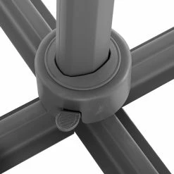 Parasol Décentré Eléa Inclinable Hexagonal Oléfine Anthracite Hespéride -Ledepot Mobilier Magasin parasol decentre elea inclinable 3x42 olefine anthracite hesperide 1 6