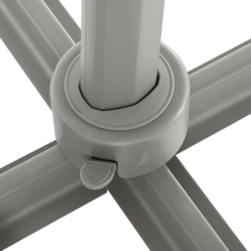 Parasol Décentré Eléa Inclinable Hexagonal Ardoise Hespéride 7 Parasol Décentré Eléa Inclinable Hexagonal Ardoise Hespéride – Image 5