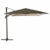 Parasol Décentré Eléa Inclinable Hexagonal Noisette Hespéride -Ledepot Mobilier Magasin parasol decentre elea inclinable hexagonal noisette hesperide