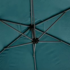 Parasol Décentré Rond Manoa Bleu Canard Hespéride 9 Parasol Décentré Rond Manoa Bleu Canard Hespéride -Ledepot Mobilier Magasin parasol decentre rond manoa bleu canard hesperide 2