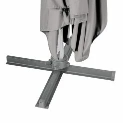 Parasol Déporté Carré Equador Ardoise Hespéride -Ledepot Mobilier Magasin parasol deporte carre equador ardoise hesperide 1 6