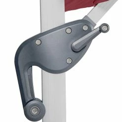 Parasol Déporté Carré Equador Bordeaux Hespéride -Ledepot Mobilier Magasin parasol deporte carre equador bordeaux hesperide 5