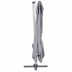 Parasol Déporté Rectangulaire Equador Ardoise Hespéride -Ledepot Mobilier Magasin parasol deporte rectangulaire equador ardoise hesperide 1 2