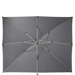 Parasol Déporté Rectangulaire Equador Ardoise Hespéride -Ledepot Mobilier Magasin parasol deporte rectangulaire equador ardoise hesperide 1 3