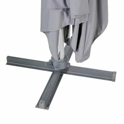 Parasol Déporté Rectangulaire Equador Ardoise Hespéride -Ledepot Mobilier Magasin parasol deporte rectangulaire equador ardoise hesperide 1 5