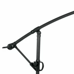 Parasol Déporté Rond Janeiro Ardoise Hespéride -Ledepot Mobilier Magasin parasol deporte rond janeiro ardoise hesperide 6