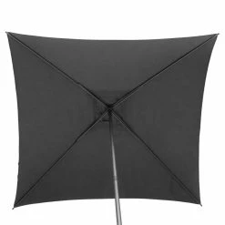 Parasol Droit Carré 2,5x2,5m Soya Ardoise Hespéride -Ledepot Mobilier Magasin parasol droit carre 25x25m soya ardoise hesperide 1 3