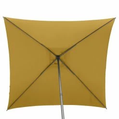 Parasol Droit Carré 2,5x2,5m Soya Jaune Moutarde Hespéride 12 Parasol Droit Carré 2,5x2,5m Soya Jaune Moutarde Hespéride -Ledepot Mobilier Magasin parasol droit carre 25x25m soya jaune moutarde hesperide 3