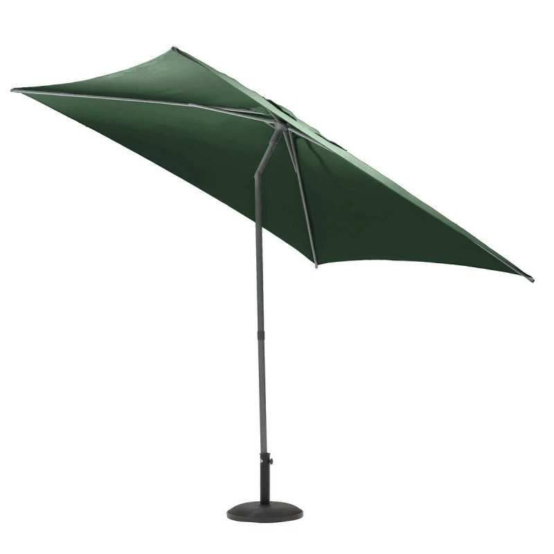 Parasol Droit Carré 2,5x2,5m Soya Vert Olive Hespéride 5 Parasol Droit Carré 2,5x2,5m Soya Vert Olive Hespéride – Image 3