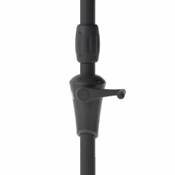 Parasol Droit Rond 2,7m Sisko Ardoise Hespéride -Ledepot Mobilier Magasin parasol droit rond 27m sisko ardoise hesperide 1 3