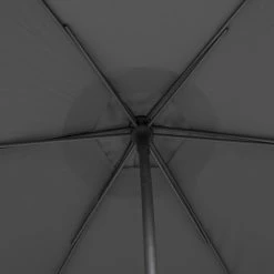 Parasol Droit Rond 2,7m Soya Ardoise Hespéride -Ledepot Mobilier Magasin parasol droit rond 27m soya ardoise hesperide 1 3