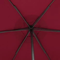 Parasol Droit Rond 2,7m Soya Bordeaux Hespéride 12 Parasol Droit Rond 2,7m Soya Bordeaux Hespéride -Ledepot Mobilier Magasin parasol droit rond 27m soya bordeaux hesperide 3