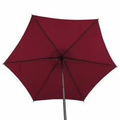 Parasol Droit Rond 2,7m Soya Bordeaux Hespéride 13 Parasol Droit Rond 2,7m Soya Bordeaux Hespéride -Ledepot Mobilier Magasin parasol droit rond 27m soya bordeaux hesperide 4