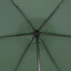 Parasol Droit Rond 2,7m Soya Vert Olive Hespéride -Ledepot Mobilier Magasin parasol droit rond 27m soya vert olive hesperide 3